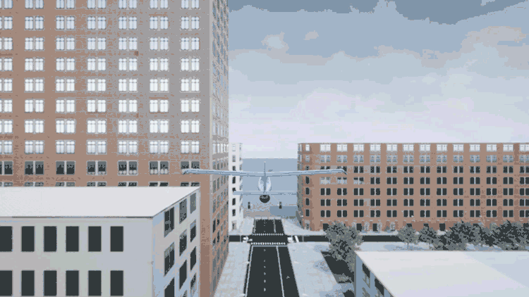 Моделируйте сцены, автомобили и датчики в трехмерной среде, визуализируемой Unreal Engine